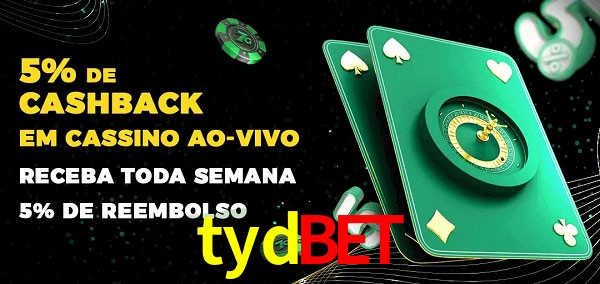 Promoções do cassino ao Vivo tydbet